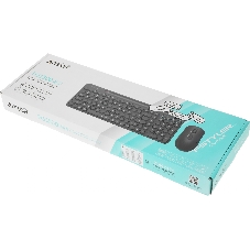 Комплект клавиатура+мышь A4Tech FStyler FG3300 Air2 беспроводной, USB, 2000 DPI, серый