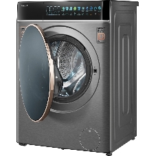 Стиральная машина Weissgauff WM 58411 Direct Drive Inverter Premium Steam Grey серая, загрузка фронтальная 11кг, 1400 об/мин., класс: A+++