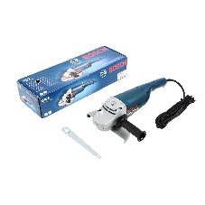 Шлифмашина угловая Bosch GWS 24-230 JH 0601884203 2400Вт, скорость вр.- 6500, д.диска-230, шпиндель-M 14, (Дополнительная рукоятка. Ключ, гайка. Картон)