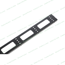 Вертикальный кабельный органайзер ЦМО для стойки внешний с окнами, ширина 95мм 42U, черный (ВКО-СТК-42-9005)