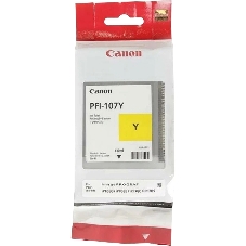 Картридж струйный Canon PFI-107Y (6708B001) желтый (130 мл) для Canon iP F680/685/780/785