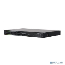 Коммутатор Dahua DH-LR2226-24ET-360, 24×100 Мбит/с + 2×1 Гбит/с + 2×1 Гбит/с Combo, управляемый