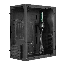 Компьютерный корпус Minitower ExeGate BAA-308MU2 (mATX, без БП, 1хUSB+2хUSB 3.0, HD Audio, черный)