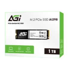 Накопитель SSD AGI AI298, 4Tb, PCIe 3.0 x4, M.2 2280, NVMe, R/W 2400/1800
