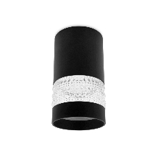 Светильник Ambrella light TN374 SBK черный песок GU5.3 D65*117