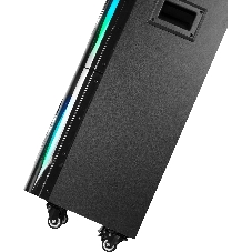 Колонка портативная Ural 203 черный 2000W 1.1 BT/3.5Jack/USB-C 15м 9000mAh