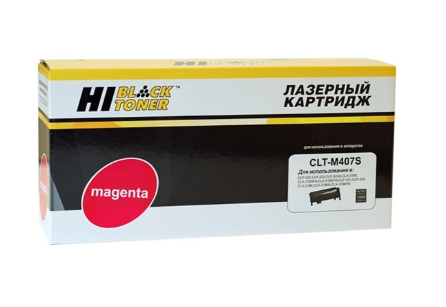Расходные материалы Hi-Black CLT-M407S Картридж для Samsung CLP320/320N/CLX-3185/3185N/FN M с чипом