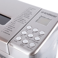 Хлебопечь Endever Skyline MB-62 нержавеющая сталь, 680 Вт, 1 кг, 19 программ