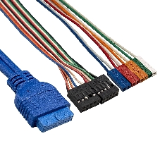 Компьютерный корпус Miditower ExeGate UN-604 Black, ATX, (без БП) 2хUSB+2хUSB 3.0, Audio