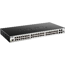 Коммутатор D-Link DGS-1510-52X/A2A, 48×1 Гбит/с + 4×10 Гбит/с SFP+, управляемый