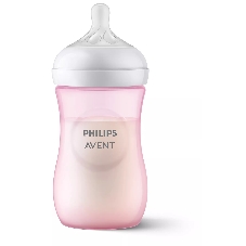 Бутылочка для кормления Philips SCY903/11 250 мл, 1 шт, серия NATURAL Response, пластик, PINK