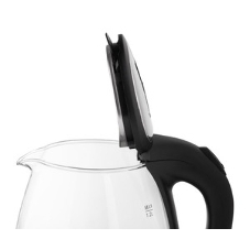 Чайник электрический Homestar HS-1052 1,2 л, стекло/пластик черный
