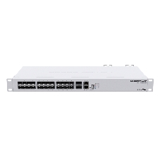 Коммутатор MikroTik CRS326-24S+2Q+RM, 24×10 Гбит/с SFP+ + 2×40 Гбит/с QSFP+, управляемый