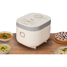 Мультиварка Panasonic SR-TM1000 бежевый/серый, 5 л, 750 Вт, кнопки, 8 программ