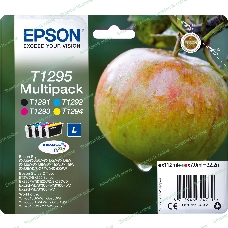 Набор картриджей Epson C13T12954012 черный/голубой/пурпурный/желтый