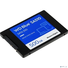 Накопитель SSD WD Blue SA510 WDS500G3B0A, 500GB, SATA III, 2.5