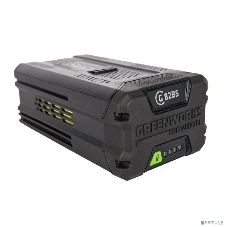 Аккумулятор GreenWorks 82V (модель G82B5) (2914607) - это литий ионная (Li-ion) батарея, силой тока 5 ампер/час и выполненная по самым передовым технологиям.Применяется в линейке всех устройств Greenworks 82V Coммercial.Аккумулятор состоит из ячеек производства японской компании LG. Ячейки этого производителя обладают самыми высокими показателями по емкости и выдаваемому напряжению, и относятся к классу A++. Батарея снабжена специальной платой управления, благодаря которой ячейки заряжаются и разряжаются равномерно и одновременно, что значительно продлевает срок жизни аккумулятора (среднее время 7 лет), а также отсутствует эффект потери мощности инструмента при разряде. Для надежной работы аккумулятор снабжен чипом, который защищает его от перезаряда, перегрева и глубокого разряда.Благодаря высокотехнологичным ячейкам, плате управления и защитному чипу, аккумулятор обладает долгим сроком службы - до 2000 циклов заряда-разряда. Корпус - ударопрочный, с прорезинен