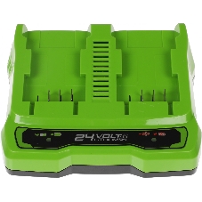 Зарядное устройство Greenworks G24X2UC2, 24V (2931907)