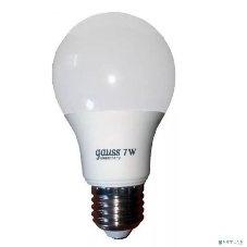 Лампа светодиодная Gauss LED Elementary A60 7W E27 540lm 4100K 1/10/100 0