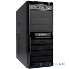Компьютерный корпус ExeGate EX278398RUS Miditower ExeGate XP-329S Black, ATX, (XP450, Black,120мм), 2хUSB, Audio