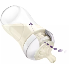 Бутылочка для кормления Philips SCY903/11 250 мл, 1 шт, серия NATURAL Response, пластик, PINK