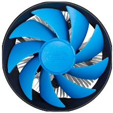 Кулер для процессора DEEPCOOL GAMMA ARCHER V2 синий, 120 мм, алюминий, 1600 об/мин, 26.1 дБ, 3 pin, 95 Вт, 65.5 мм