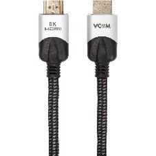 Кабель VCOM CG865-3M HDMI 19M/M,ver. 2.1, 8K@60 Hz 3 м VCOM CG865-3M