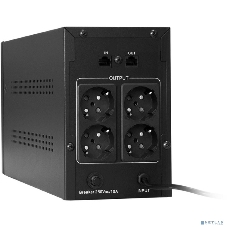 Источник бесперебойного питания ExeGate SpecialPro Smart LLB-2200.LCD.AVR.EURO.RJ 2200VA/1300W, LCD, AVR, 4 евророзетки, RJ45/11, черный