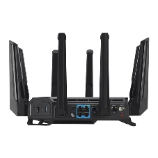 Маршрутизатор ASUS GT-BE19000, черный/красный, 90IG0850-MO9A0V