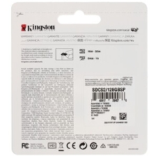 Флеш карта microSDXC 128Gb Kingston SDCS3/128Gb Canvas Select Plus + adapter
