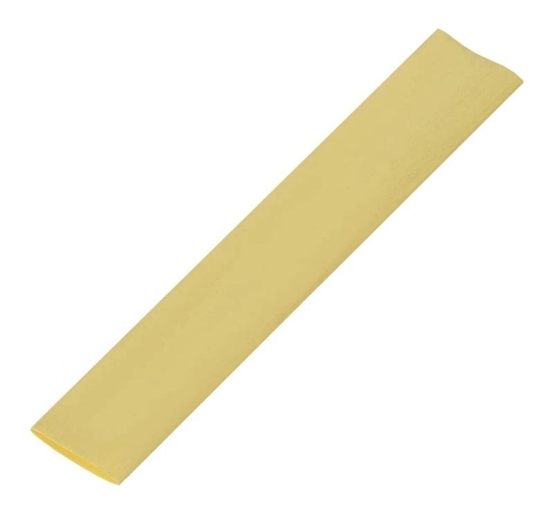 Трубка термоусадочная GHS-2-1-Y, 2/1мм, Желтая, 1м
