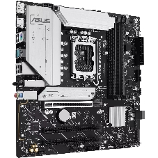 Материнская плата ASUS PRIME B760M-A WIFI II, LGA 1700, Intel B760, 4xDDR5, 4xSATA, 2xM.2, 1xPCIe 5.0 x16, 2xPCIe 4.0 x16, 1xHDMI, 1xDP, 1x2.5Gb LAN, Wi-Fi 6E, Bluetooth 5.4, 2xUSB-A 10Gbps, 4xUSB-A 2.0, 3x3.5 мм, 7.1, mATX