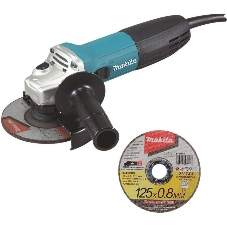 Угловая шлифовальная машина Makita GA5030RX8 720Вт 11000об/мин рез.шпин.:M14 d=125мм