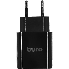 Сетевое зарядное устройство Buro BUWD1 3A PD+QC черный