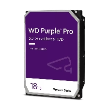 Жесткий диск Western Digital Original SATA-III 18Tb WD181PURP Video Purple Pro (7200rpm) 512Mb 3.5