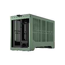 Компьютерный корпус без блока питания Fractal Design Terra, Mini-Tower, no fans, 1xUSB-A 3.0 + 1xUSB 3.2 Type-C, SFX PSU Support, mITX Jade