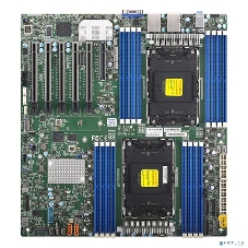 Серверная материнская плата Supermicro MBD-X13DAI-T-B, 2xLGA4677, Intel C741, 16xDDR5, 10xSATA, 2xM.2, 5xPCIe 5.0 x16, 1xPCIe 5.0 x8, 1xVGA, 2x 10Gb LAN, 6xUSB 3.0, 2xUSB 2.0, 1xUSB 3.2 Gen 1, E-ATX
