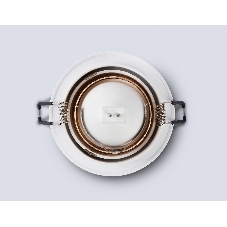 Встраиваемый точечный светильник Ambrella light TN102823 WH/GD белый/золото GU5.3 D92*50