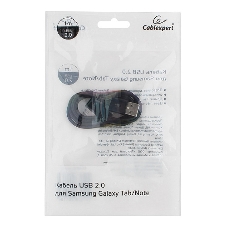Кабель USB Cablexpert CC-USB-SG1M AM/Samsung, для Samsung Galaxy Tab/Note, 1м, черный, блистер