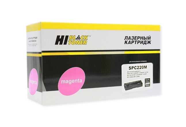 Картридж Ricoh Aficio SP C220DN/C220S/C221DN/C221N/C221SF/C222SF (Hi-Black) M, 2K     