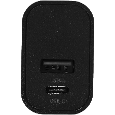 Сетевое зарядное устройство Buro BUWD1 3A PD+QC черный