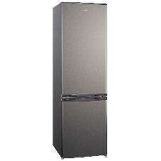 Холодильник Evelux FS 2220 X серый двухкамерный 188/64л морозилка снизу