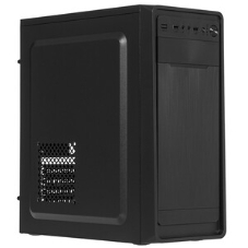 Компьютерный корпус Miditower ExeGate XP-332 Black, ATX, (XP500, Black,120мм), 2*USB, Audio