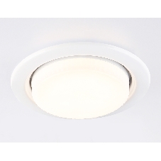 Светильник встраиваемый G10101 WH белый GX53 max 12W D106*38 (упак. 10 шт.)