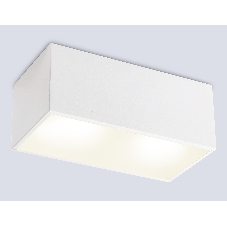 Светильник Ambrella light TN6534/2 WH белый IP44 GX53/2 200*100*80