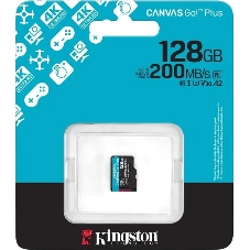 Флеш карта microSDXC 128Gb Kingston SDCG4/128GbSP Canvas Go! Plus w/o adapter