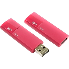 Флешка USB R/W 32Gb, Silicon Power Ultima U05, USB 2.0, Розовый