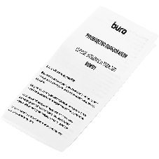 Сетевое зарядное устройство Buro BUWD1 3A PD+QC черный