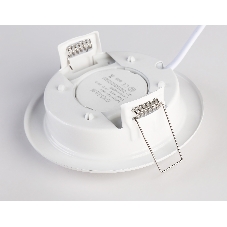 Светильник встраиваемый G10101 WH белый GX53 max 12W D106*38 (упак. 10 шт.)