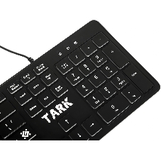 Комплект клавиатура+мышь Defender Tark C-779 проводной, USB, 2400 DPI, чёрный